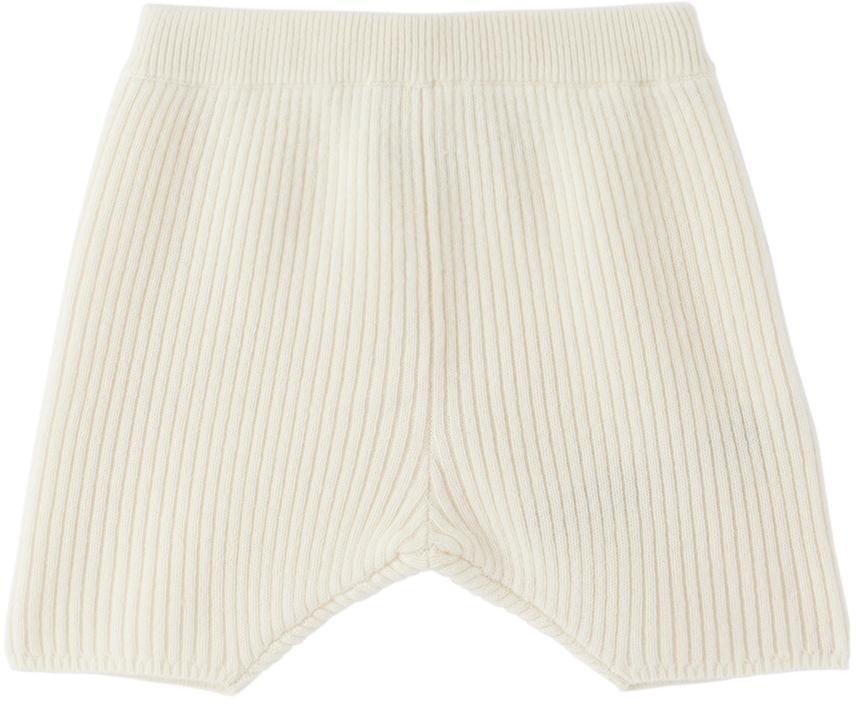 商品Burberry|Baby Off-White Thomas Bear Hoodie & Shorts Set,价格¥4189,第6张图片详细描述