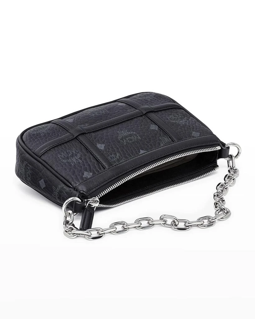 商品MCM|Delmy Visetos Mini Logo Chain Shoulder Bag,价格¥4724,第2张图片详细描述