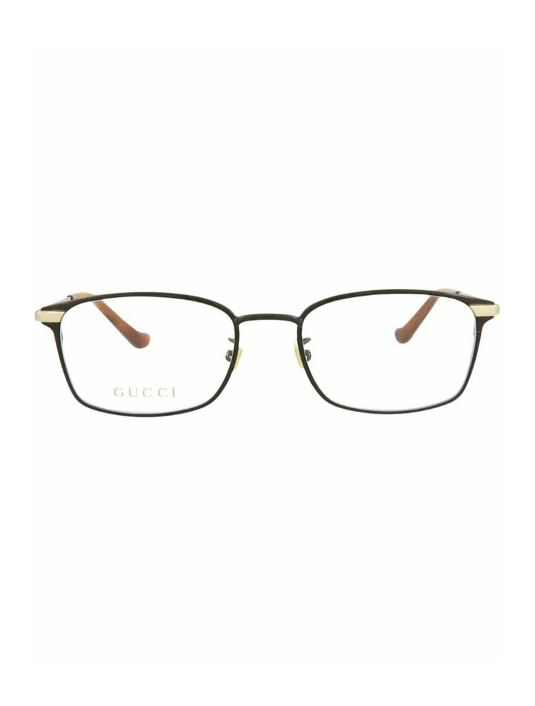 商品Gucci|Square-Frame Metal Optical Frames,价格¥932,第5张图片详细描述