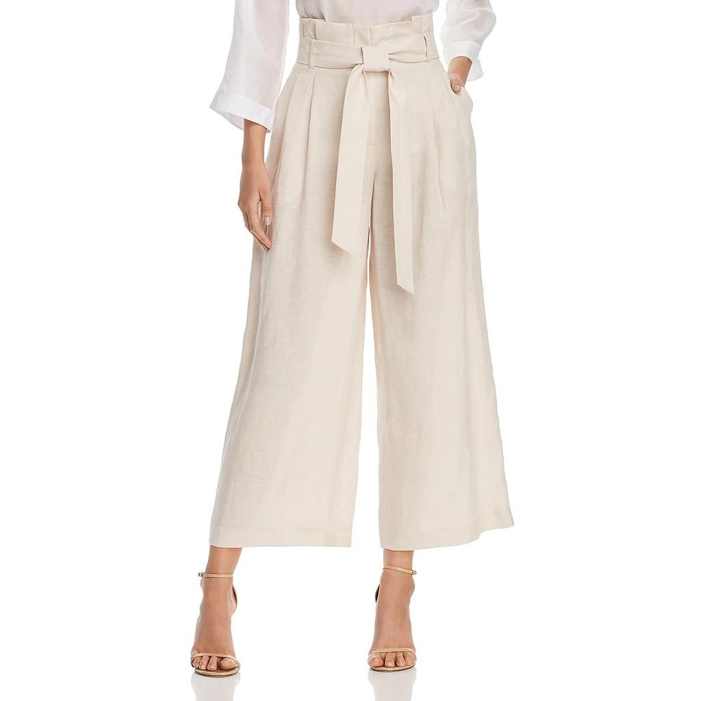 商品Lafayette 148 New York|Lafayette 148 New York Womens Morris Linen High Waist Dress Pants,价格¥1170,第1张图片