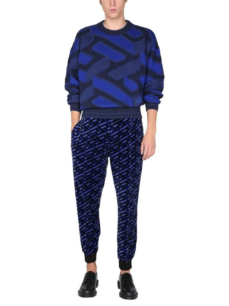 商品Versace|Versace La Greca Printed Trackpants,价格¥6077,第4张图片详细描述