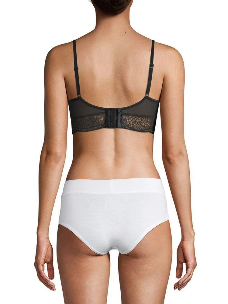 商品Calvin Klein|Scallop-Trimmed Lace Bralette,价格¥198,第3张图片详细描述