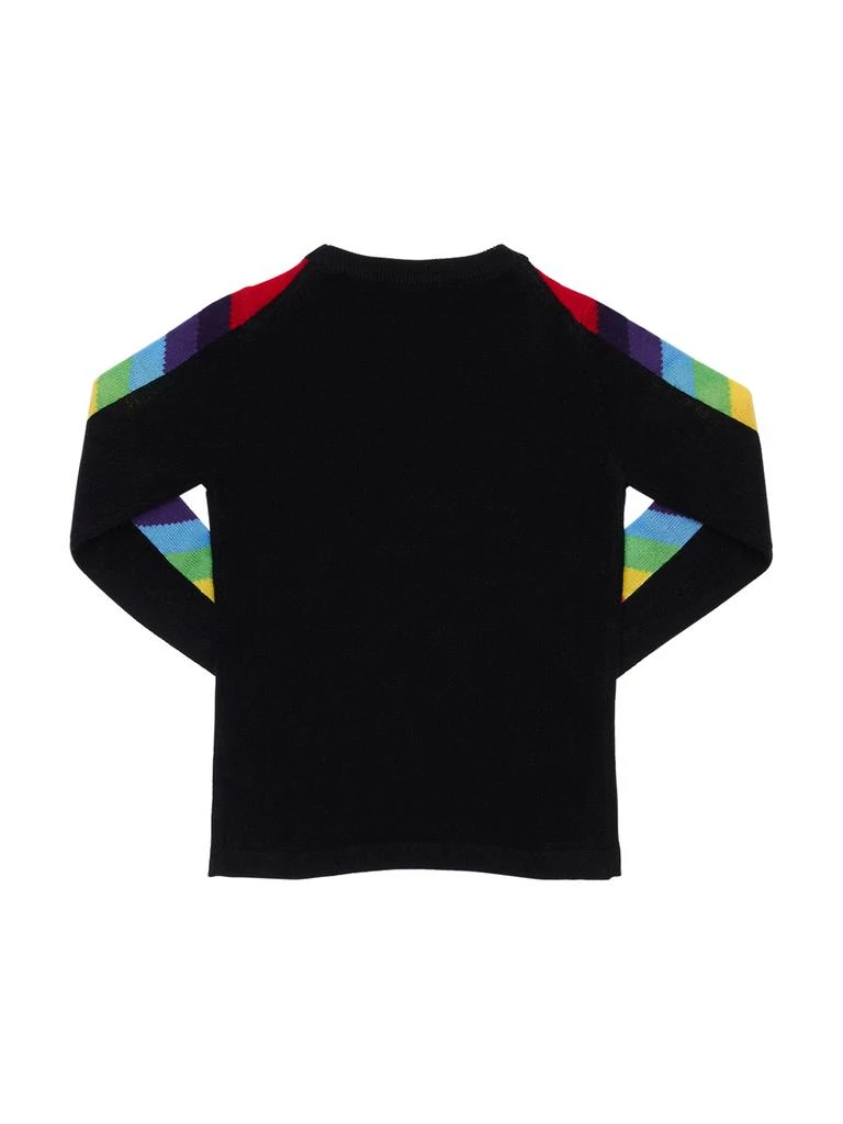 商品Madeleine Thompson|Cashmere Knit Sweater W/ Rainbow Bands,价格¥1222,第2张图片详细描述