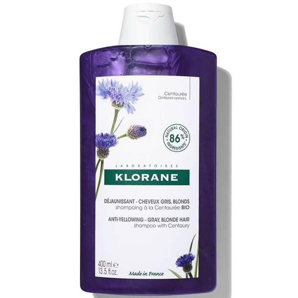 商品KLORANE|KLORANE Anti-Yellowing Shampoo with Centaury 400ml,价格¥163,第1张图片