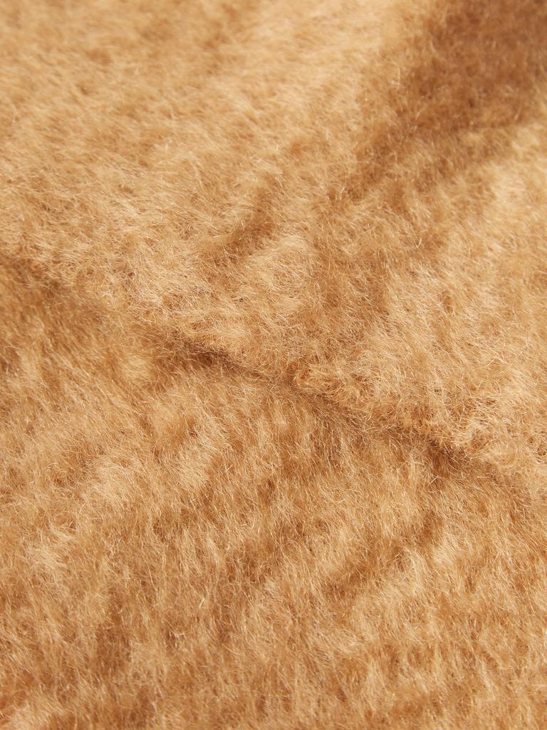 商品Loewe|Anagram-patch fringed mohair-blend scarf,价格¥1960,第5张图片详细描述