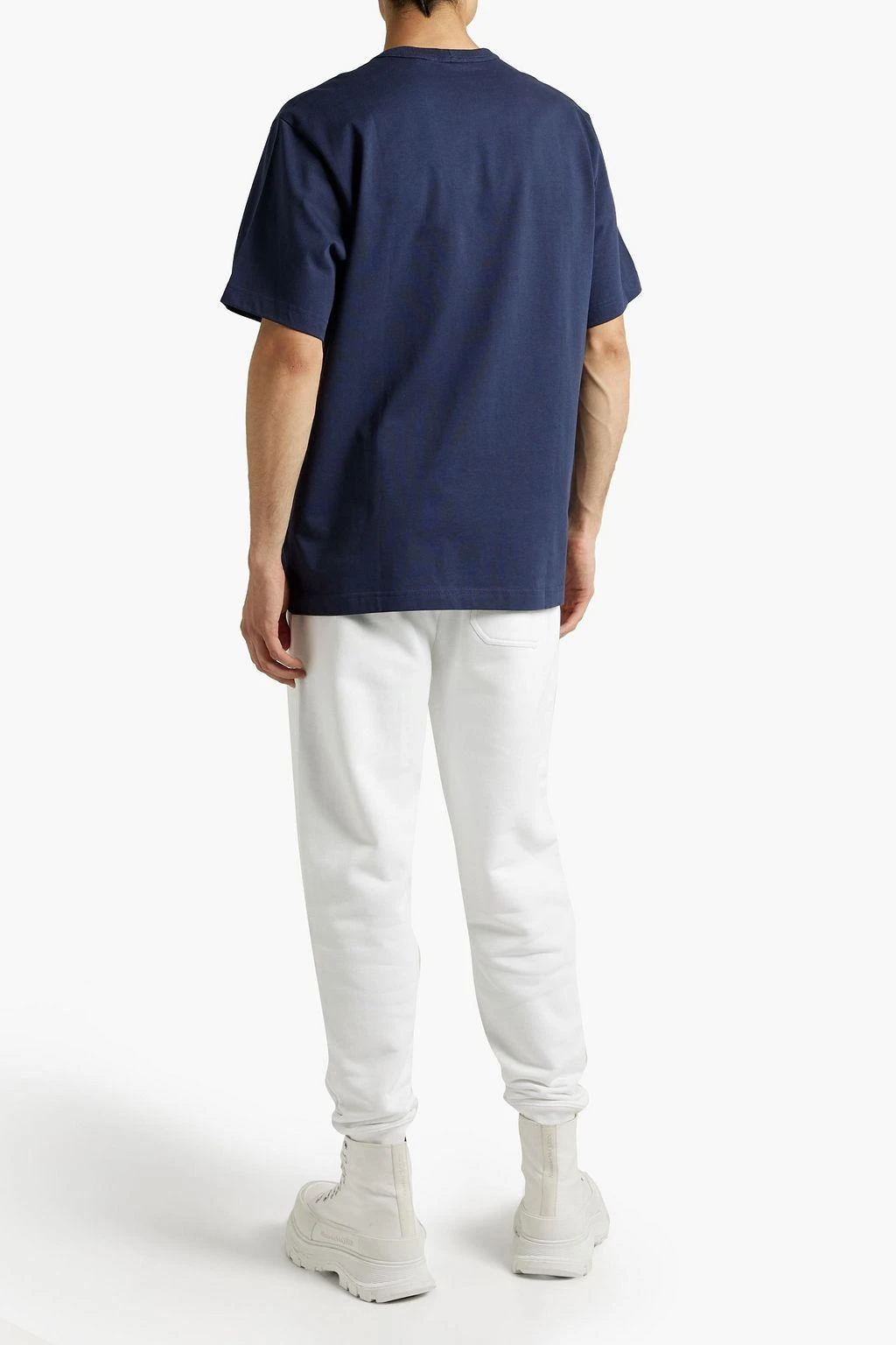 商品Helmut Lang|Badge printed cotton T-shirt,价格¥248,第3张图片详细描述