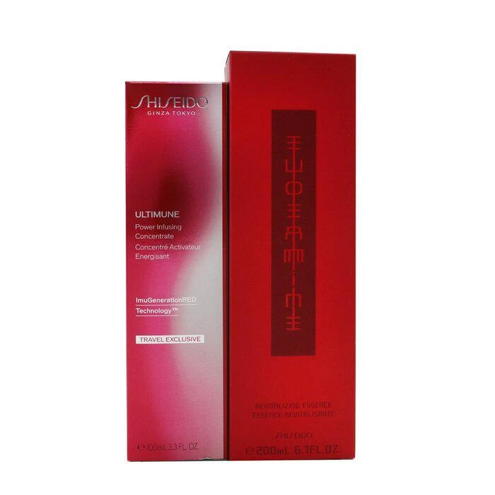 商品Shiseido|Shiseido 红妍焕肤套装：肌活精华露 100ml +  蜜露精华化妆液 200ml 2pcs,价格¥1275,第3张图片详细描述