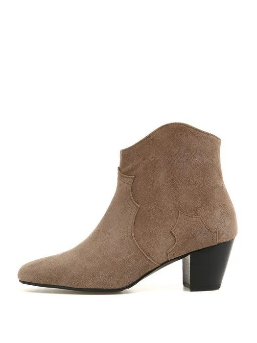 商品LOIRET|Lir Ankle Boots - Cocoa Suede,价格¥1826,第1张图片