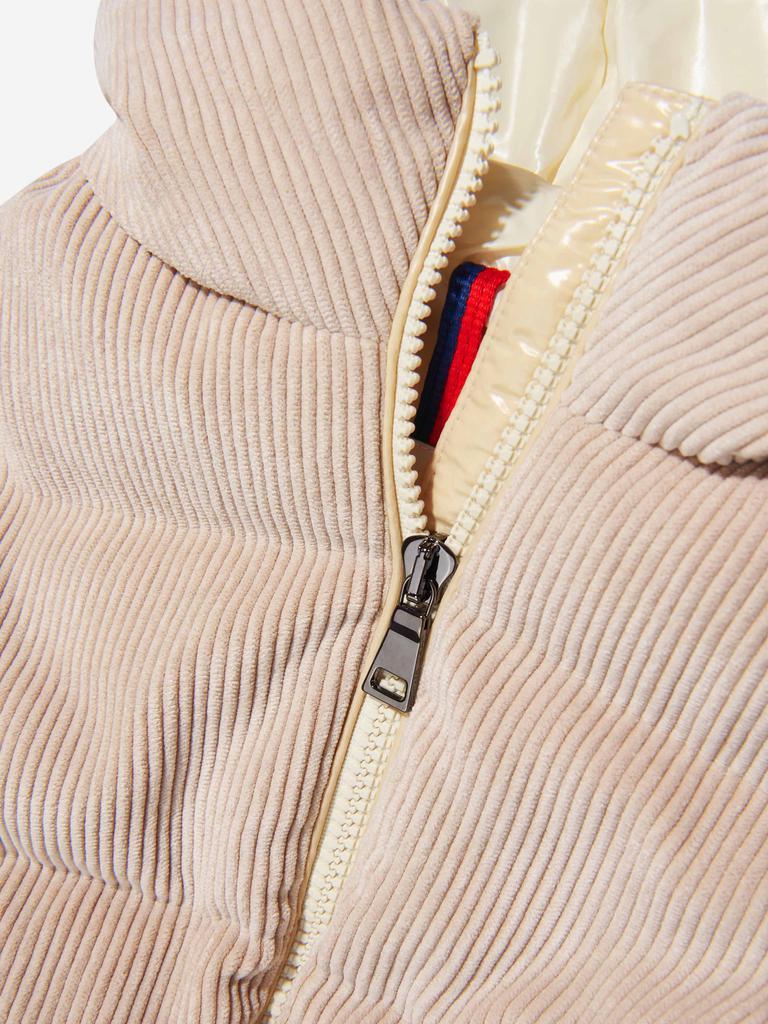 商品Moncler|Moncler Pink Girls Down Padded Anterne Jacket,价格¥5792,第1张图片