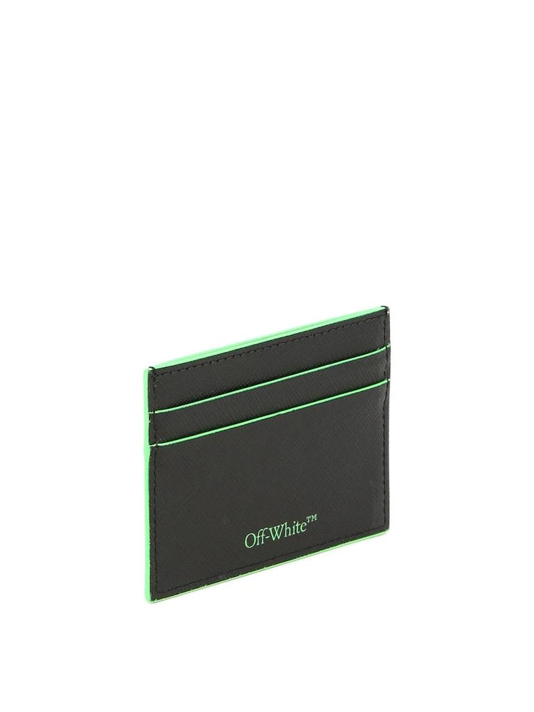 商品Off-White|Ow Print Wallets & Card Holders Black,价格¥1004,第2张图片详细描述