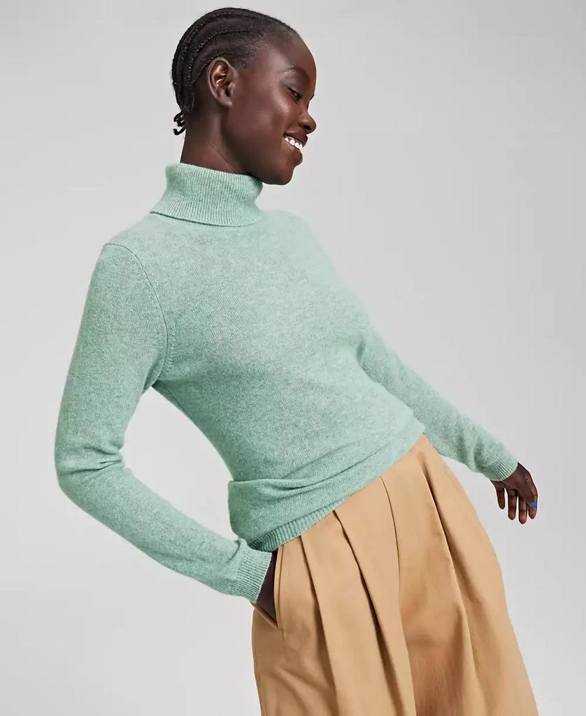 商品Charter Club|圆领纯羊绒衫 高领 羊绒 多色可选,价格¥597,第1张图片