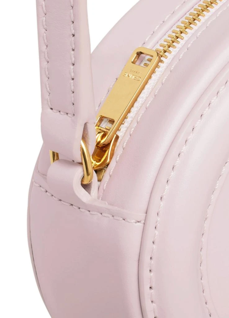 商品Celine|Crossbody oval purse cuir Triomphe in smooth calfskin,价格¥8130,第5张图片详细描述