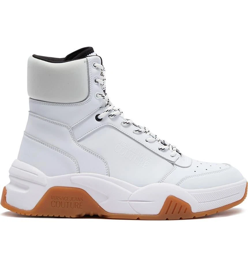 商品Versace|High Top Exaggerated Sole Sneaker,价格¥1411,第3张图片详细描述