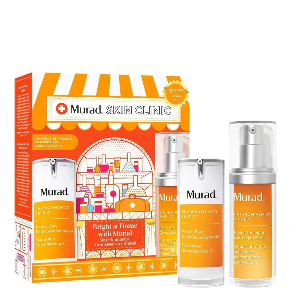 商品Murad|Murad 慕拉得 提亮套装白瓷淡斑精华30ml+眼部精华15ml,价格¥972,第1张图片