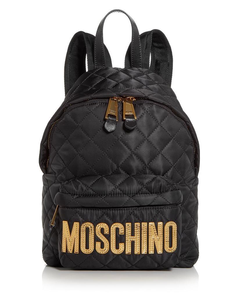 商品Moschino|Quilted Nylon Backpack,价格¥4829,第1张图片
