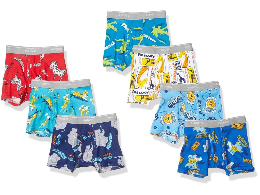 商品Hanes|Boys' Tagless Super Soft Boxer Briefs 7-Pack,价格¥94,第1张图片