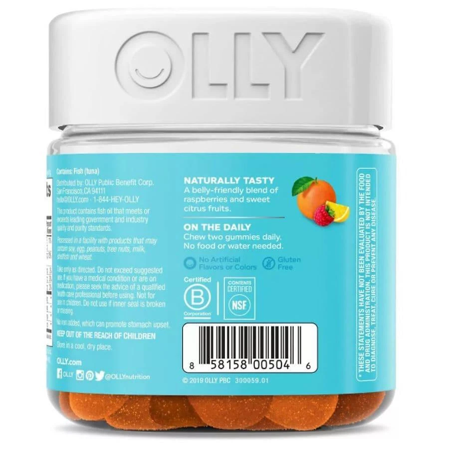 商品OLLY|The Essential Prenatal Multi Vitamins Sweet Citrus,价格¥126,第3张图片详细描述