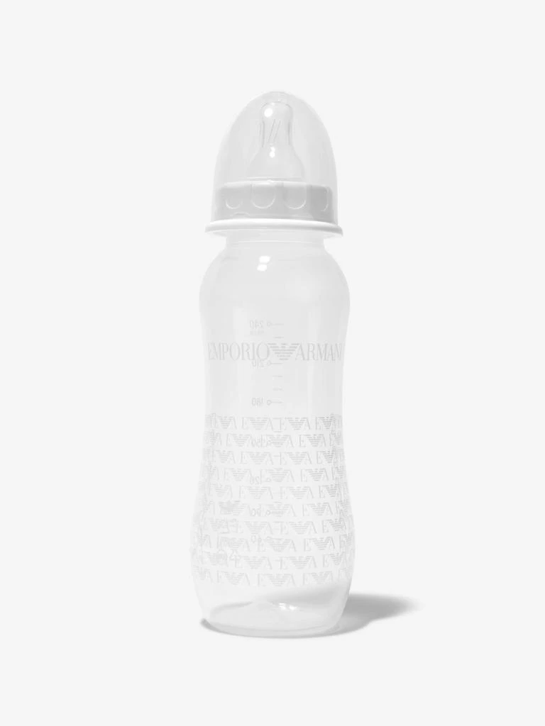 商品Emporio Armani|Emporio Armani White Baby Unisex Bottle And Pacifier Set (4 Piece),价格¥703,第4张图片详细描述