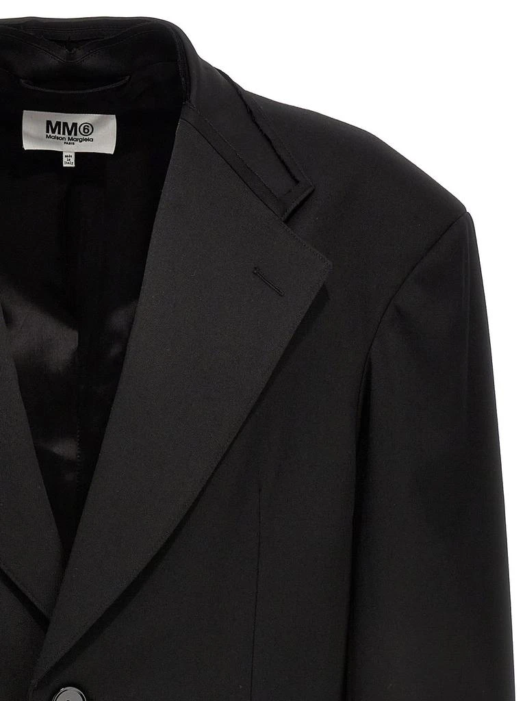 商品MM6|MM6 Maison Margiela Single-Breasted Blazer,价格¥5151,第3张图片详细描述