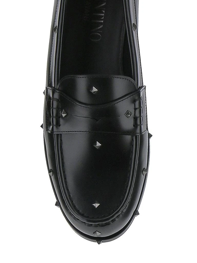 商品Valentino|Aristopunk Stud Calfskin Loafer,价格¥4512,第4张图片详细描述