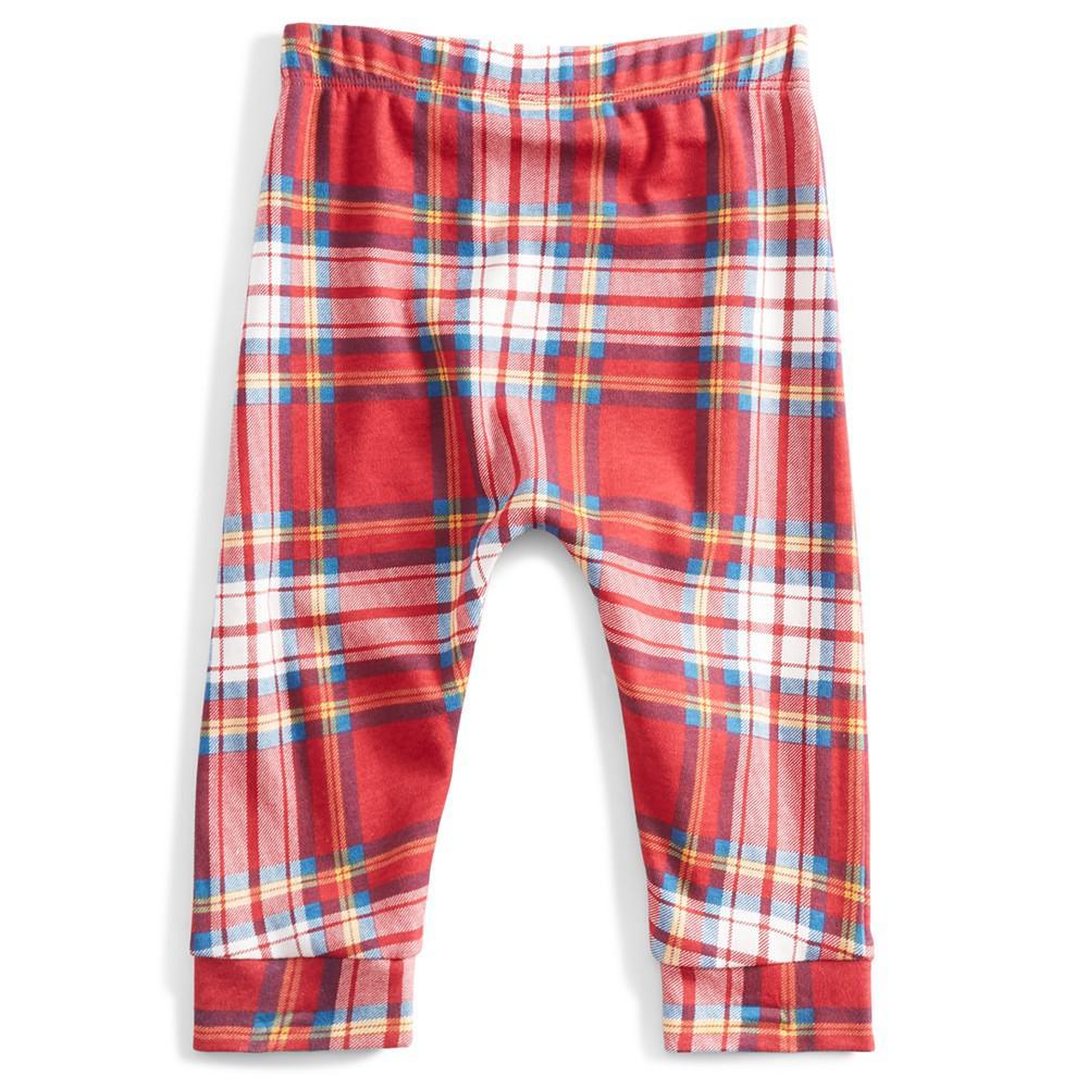 商品First Impressions|Baby Boys & Girls Holly Plaid Pants, Created for Macy's,价格¥74,第4张图片详细描述