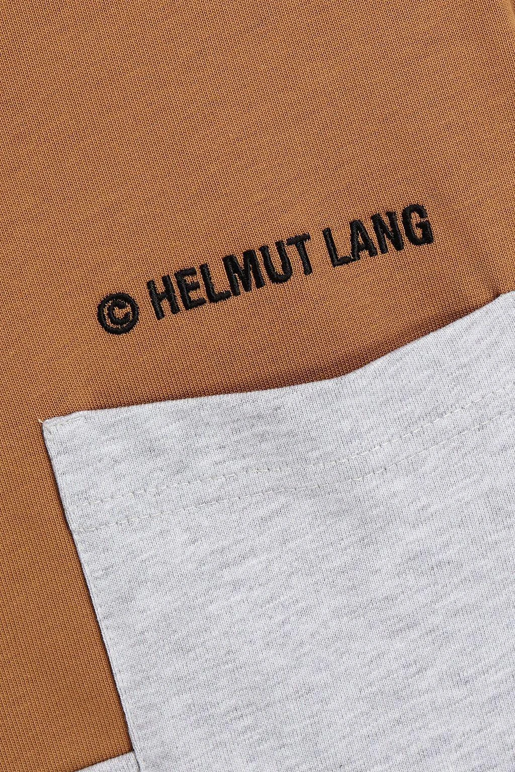 商品Helmut Lang|Embroidered printed cotton-jersey T-shirt,价格¥248,第4张图片详细描述