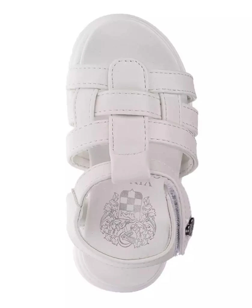 Toddler Girl's Platform Sandal with VC Heart Rivet Polyurethane Sandals 商品