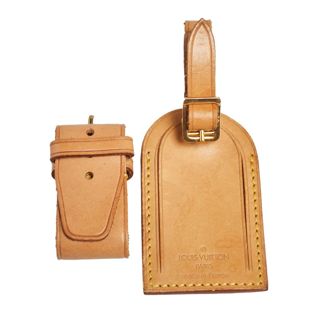 商品[二手商品] Louis Vuitton|Louis Vuitton Vachetta Leather Luggage Name Tag,价格¥939,第1张图片