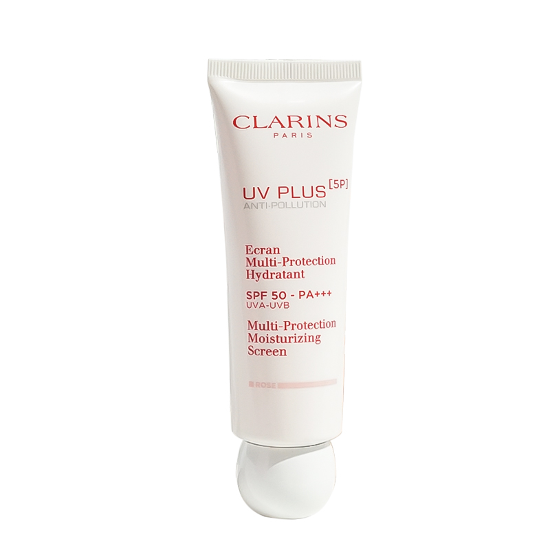 娇韵诗clarins妆前清透美白防晒霜隔离乳SPF50 50ml紫色/50g粉色商品第1张图片规格展示