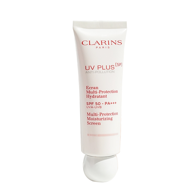 商品Clarins|娇韵诗clarins妆前清透美白防晒霜隔离乳SPF50 50ml紫色/50g粉色,价格¥208,第1张图片