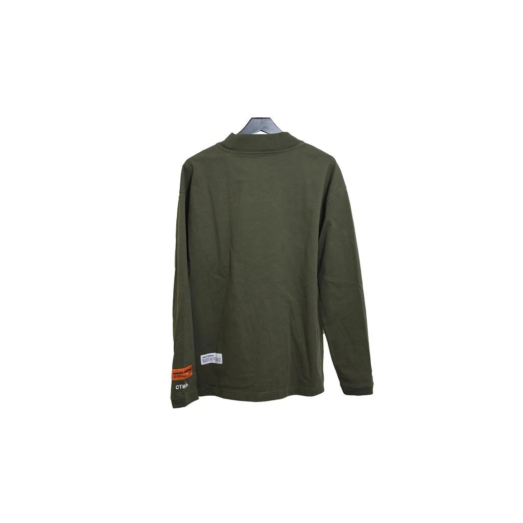 商品Heron Preston|Heron Preston LS Turtleneck CTNMB Dark Olive,价格¥1723,第2张图片详细描述