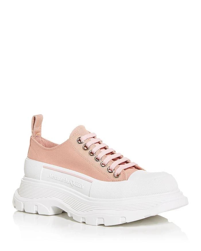 商品Alexander McQueen|Women's Tread Slick Low Top Platform Sneakers,价格¥1684,第1张图片