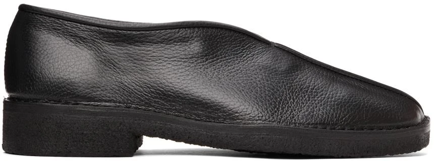 商品Lemaire|Black Square Toe Loafers,价格¥3385,第1张图片