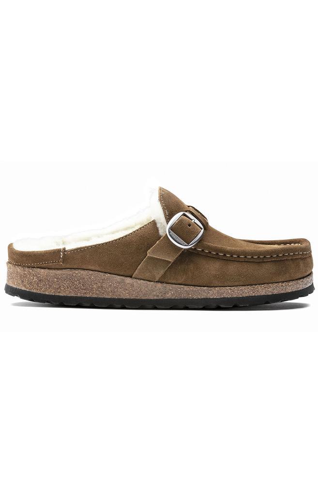 商品Birkenstock|(1018127) Buckley Shearling Slippers - Shearling Tea,价格¥566,第5张图片详细描述