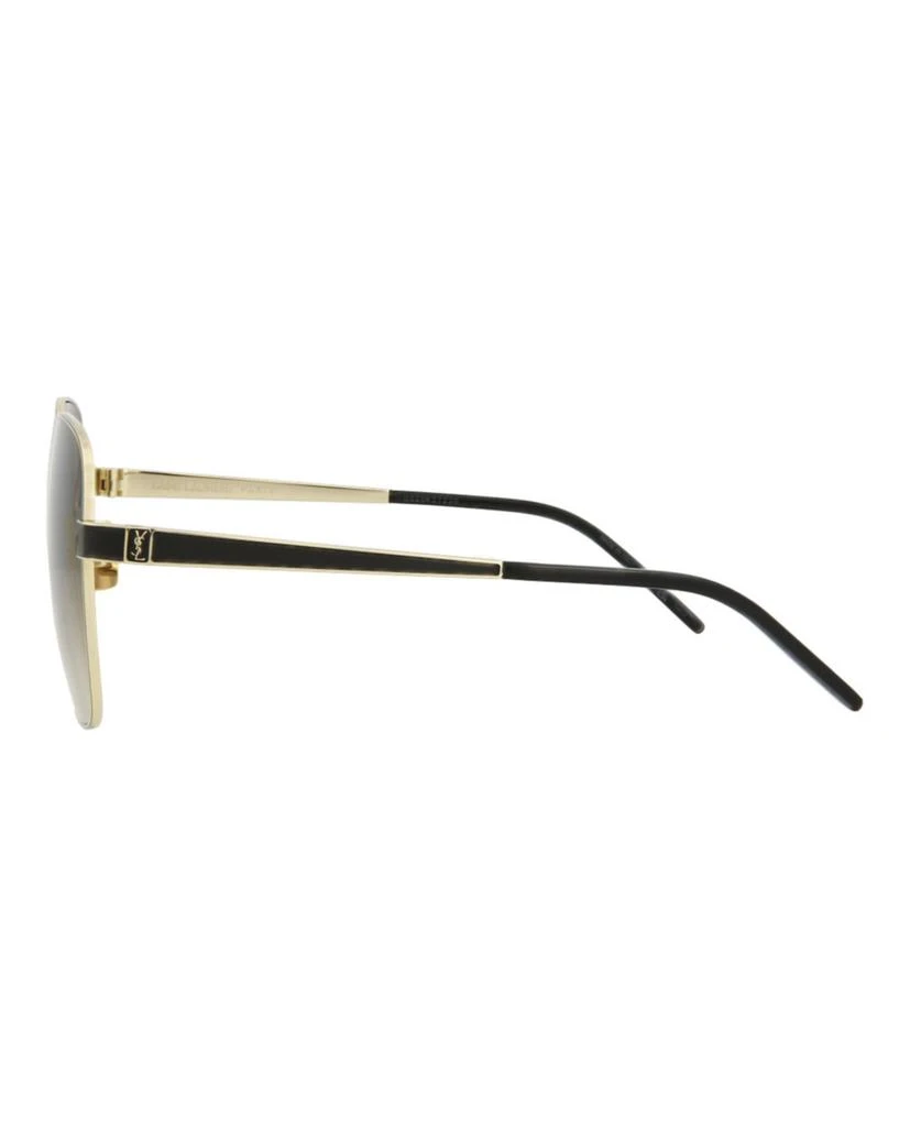 商品Yves Saint Laurent|Square/Rectangle-Frame Metal Sunglasses,价格¥1030,第3张图片详细描述