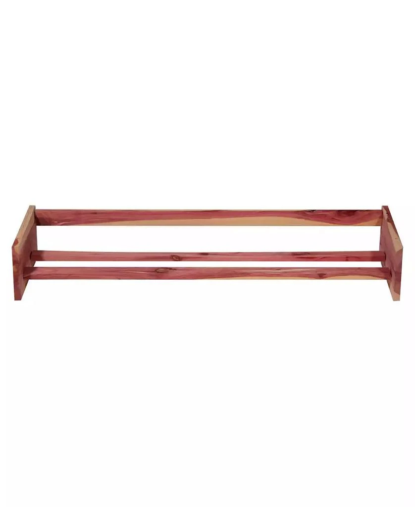 商品Household Essentials|Cedar Stackable Shoe Rack, Set of 2,价格¥491,第1张图片