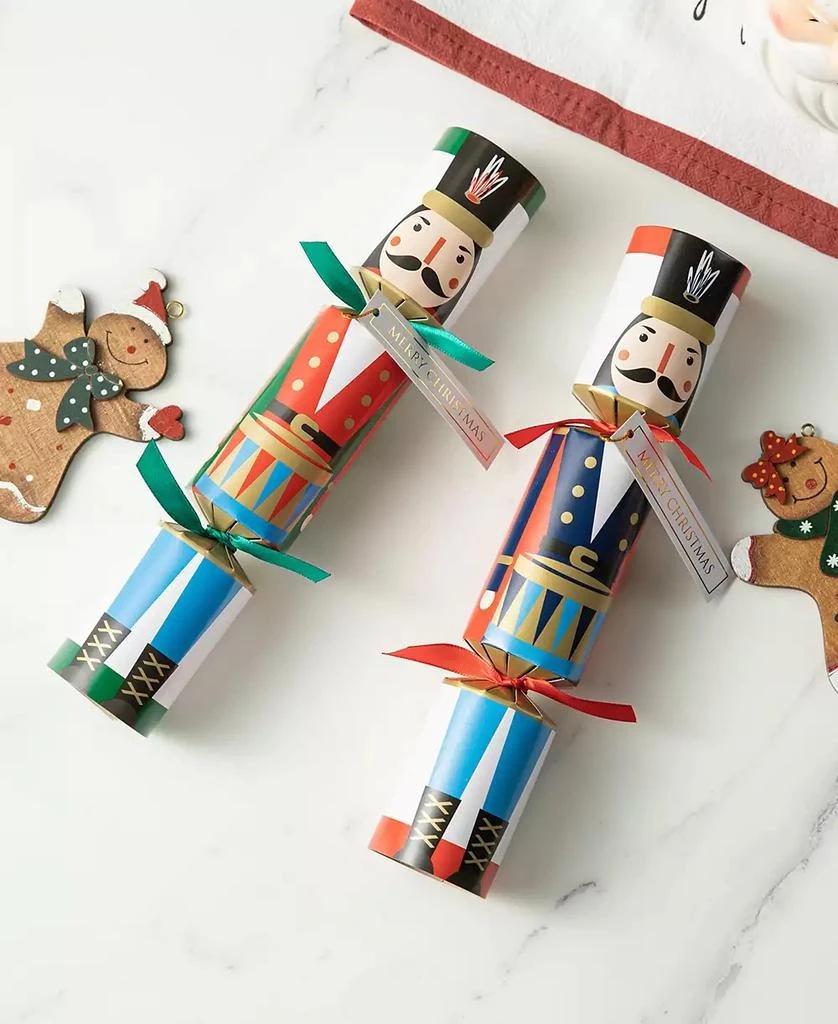 商品Glitzhome|8PK 1.50''D X 10.00''H Christmas Nutcracker Party Cracker with Gift Contents,价格¥299,第3张图片详细描述