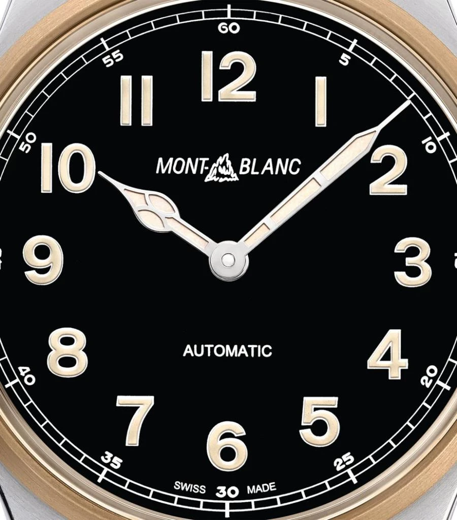 商品MontBlanc|Stainless Steel 1858 Automatic Watch 40mm,价格¥24191,第2张图片详细描述