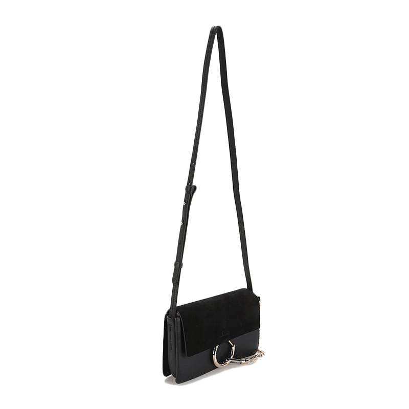 Chloe' 蔻依 女士黑色小牛皮单肩包 C15US127-H2O-001 商品