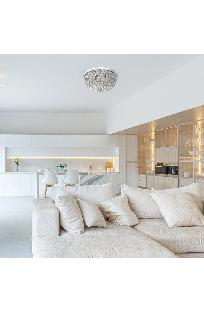 商品LALIA HOME|Crystal Round Flush Mount,价格¥1443,第4张图片详细描述