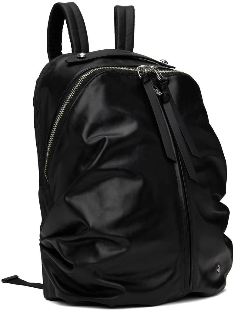 商品Rag & Bone|Black Leather Commuter Backpack,价格¥2697,第2张图片详细描述