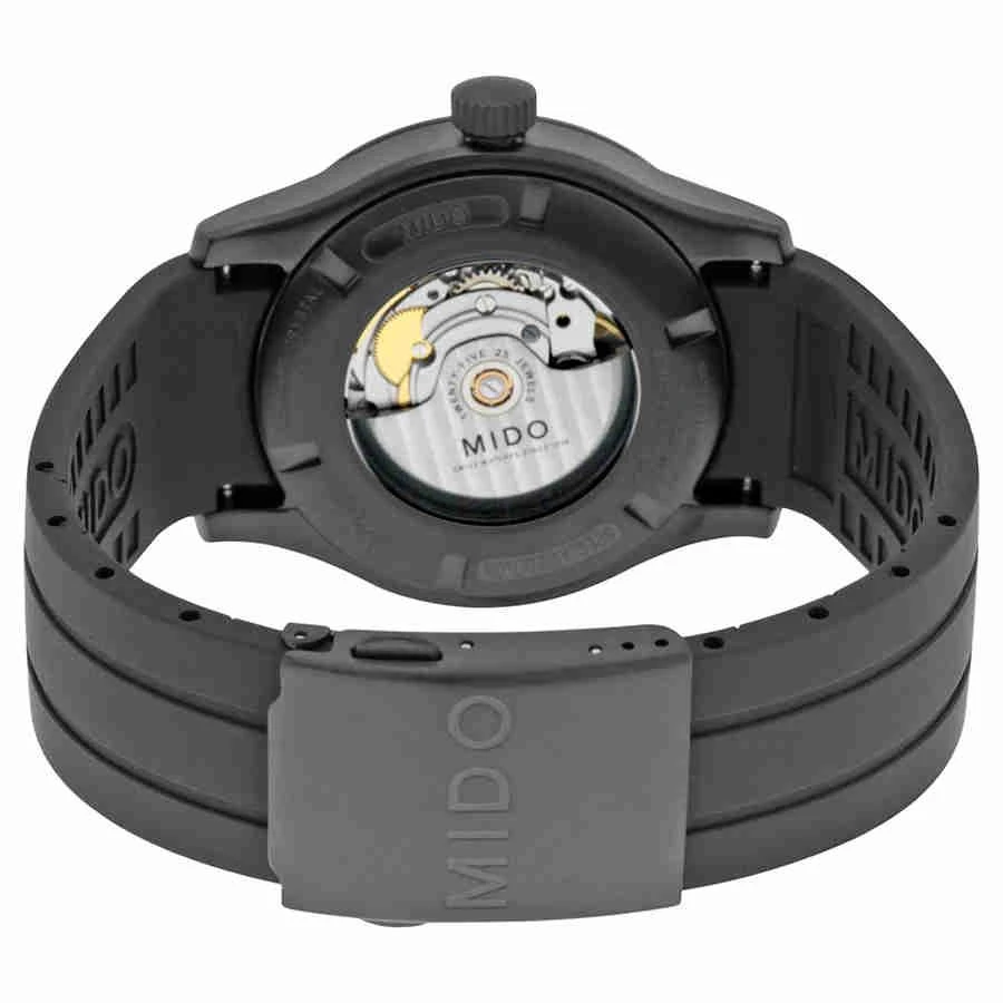 商品MIDO|Multifort Automatic Black Dial Men's Watch M0054303705180,价格¥4596,第3张图片详细描述