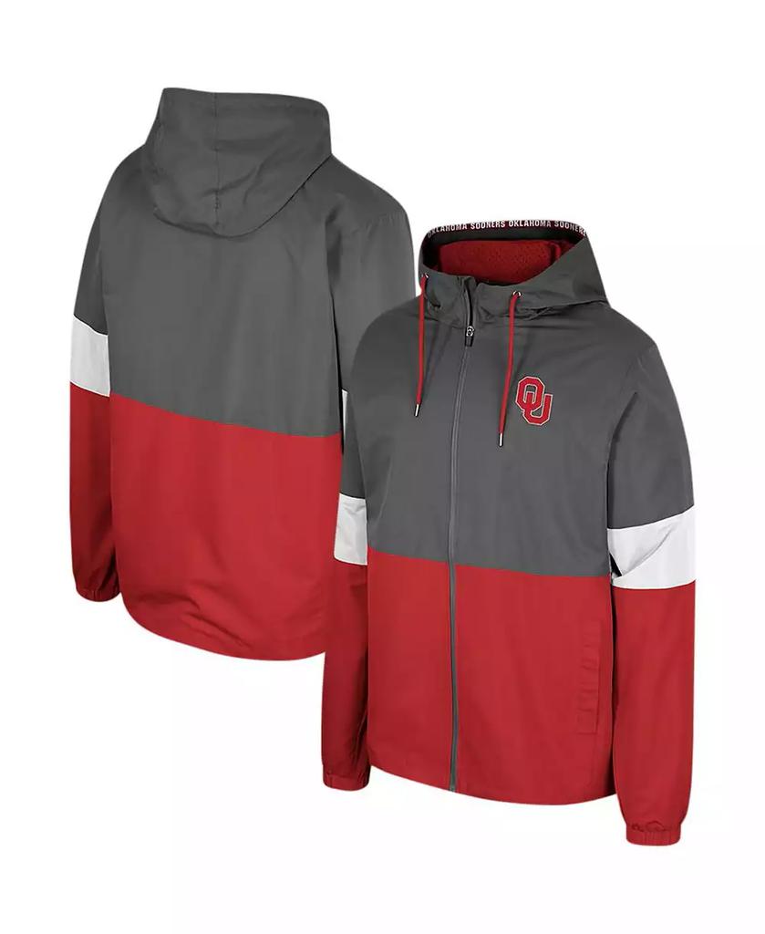 Giacca da uomo color antracite con zip intera Oklahoma Sooners Miles image 2