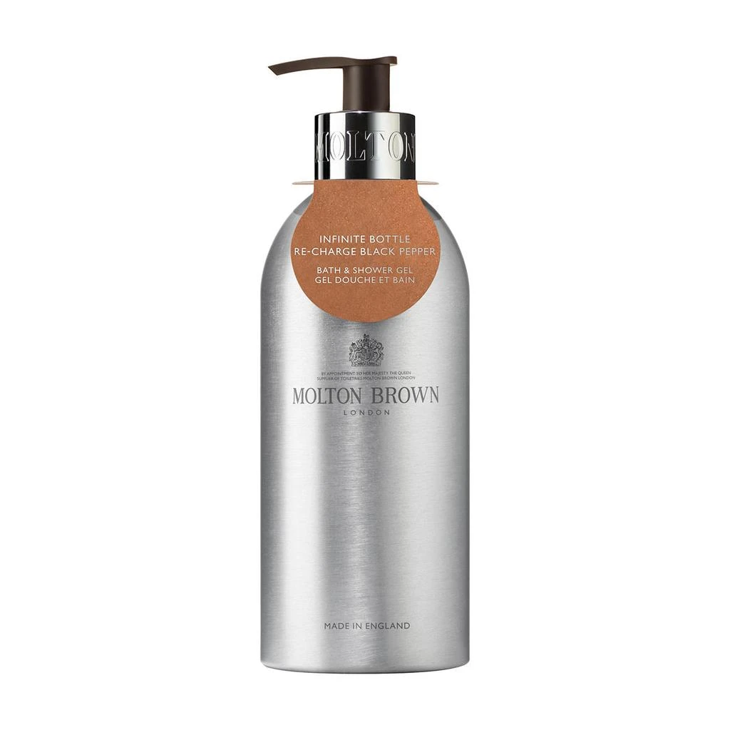 商品Molton Brown|Infinite Bottle Re-Charge Black Pepper Bath and Shower Gel,价格¥463,第1张图片