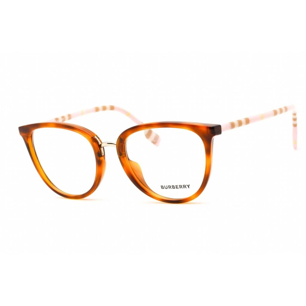 商品Burberry|Burberry Women's Eyeglasses - Full Rim Cat Eye Light Havana Plastic | 0BE2366U 4019,价格¥764,第1张图片