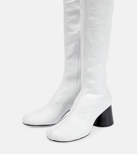 商品Khaite|Admiral leather over-the-knee boots,价格¥10274,第5张图片详细描述