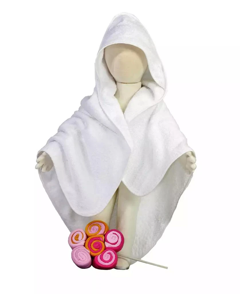 商品Baby Mode Signature|3 Stories Trading Terry Cloth Hooded Baby Towel And 12 Washcloth Gift Set,价格¥240,第2张图片详细描述