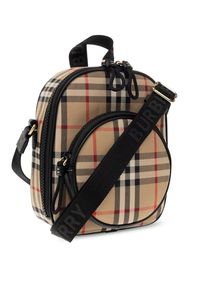 商品Burberry|Burberry Kids Checked Zipped Crossbody Bag,价格¥4223,第3张图片详细描述