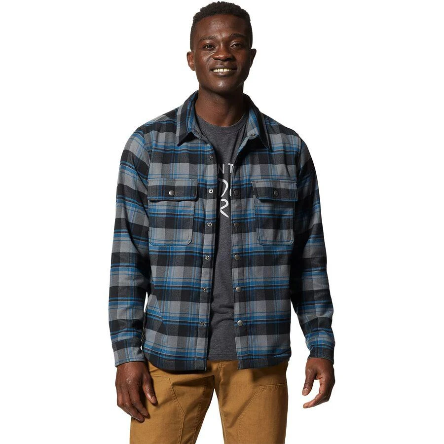 商品Mountain Hardwear|Outpost Long-Sleeve Lined Shirt - Men's,价格¥484,第1张图片