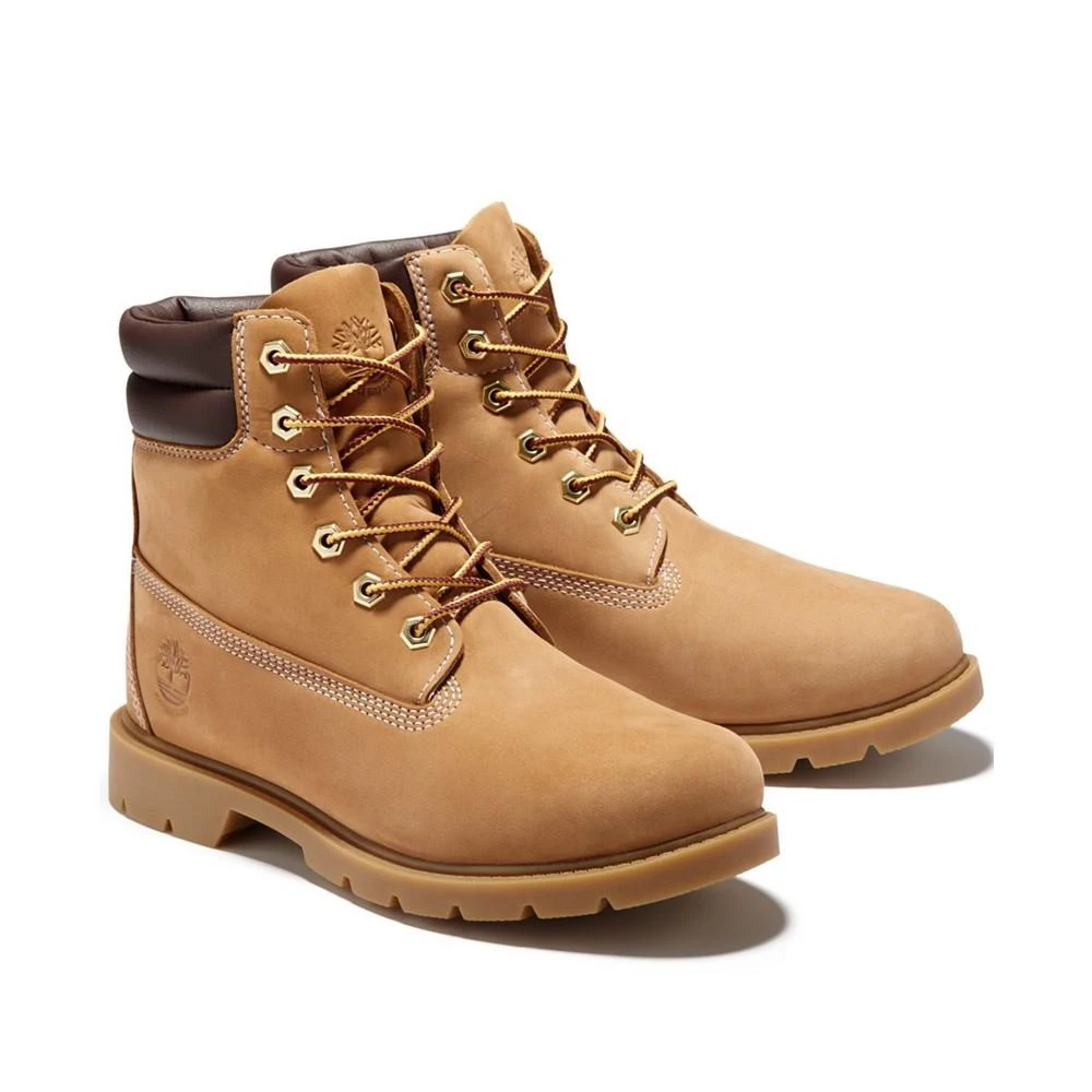 商品Timberland|Women's Linden Wood Waterproof Lug Sole Booties from Finish Line,价格¥744,第1张图片